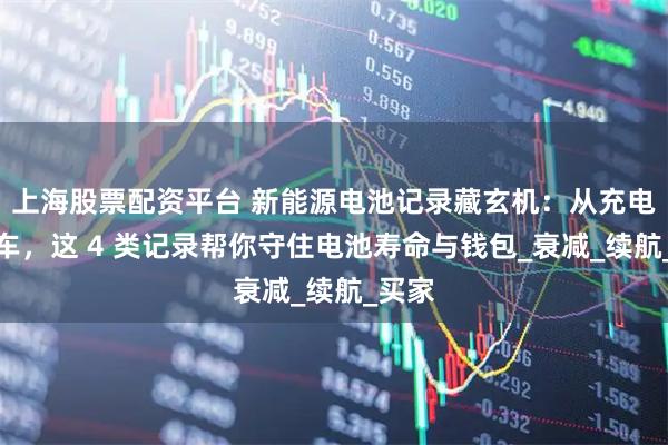 上海股票配资平台 新能源电池记录藏玄机：从充电到卖车，这 4 类记录帮你守住电池寿命与钱包_衰减_续航_买家